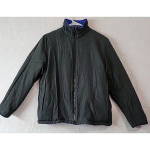 VTG Fuda Sport Fleece Lined Silk Windbreaker Coat Men's Size Medium Reversible